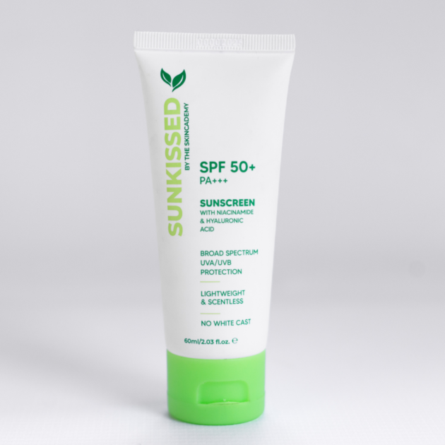 Sunkissed by Skincademy SPF 50+ Sunscreen